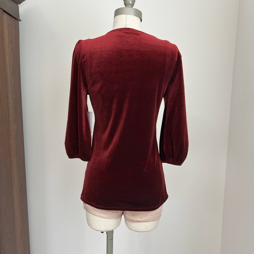 Halogen Velvet Top - M - Picture 3 of 7